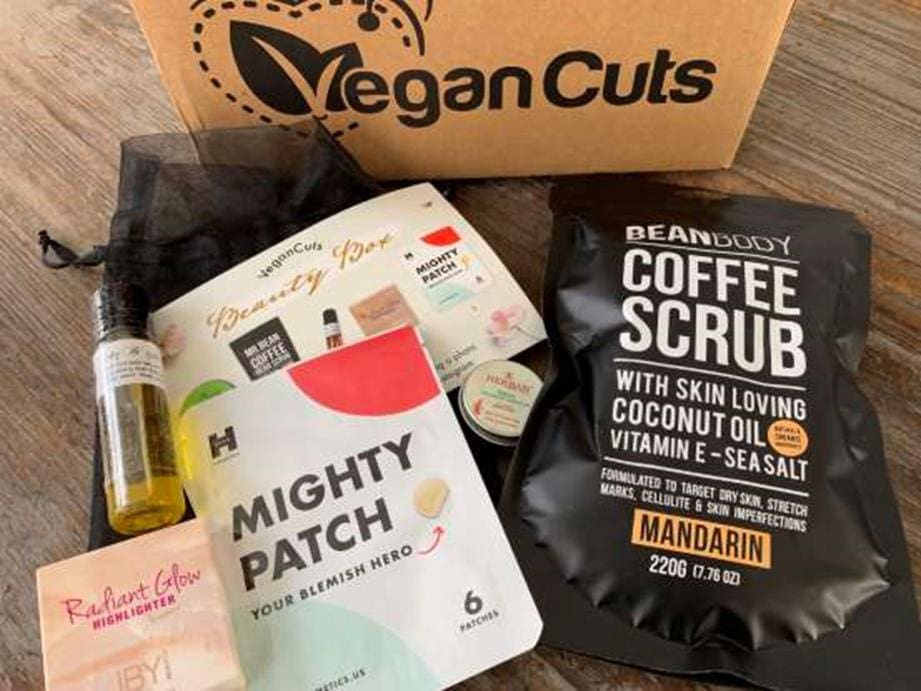 vegan cuts beauty box review January 2019