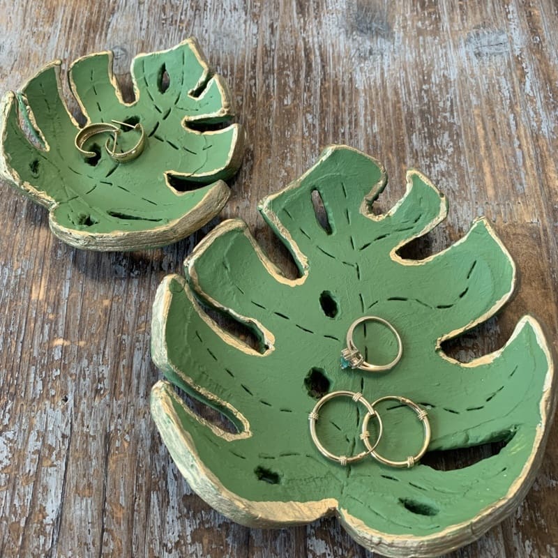 home made luxe monstera clay bowl review