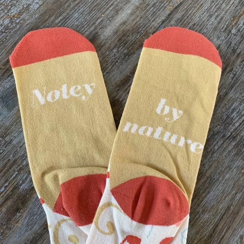 woven pear notey by nature socks