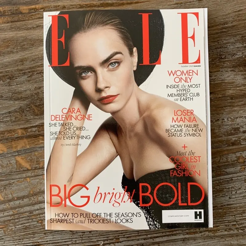elle magazine october 2019
