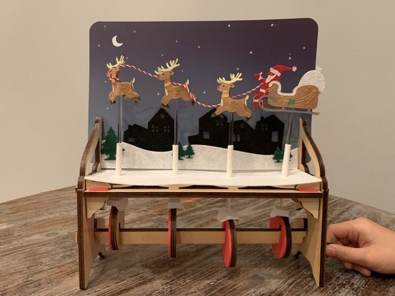 kiwi co santa's sleigh automaton review