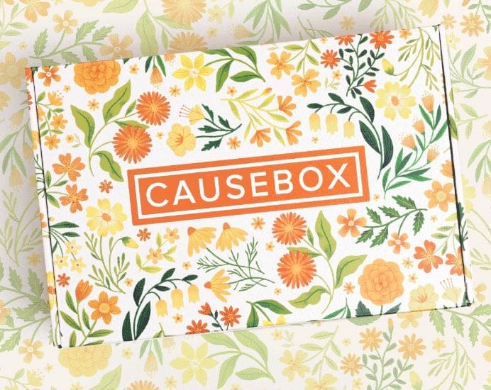 causebox spring 2020 welcome box