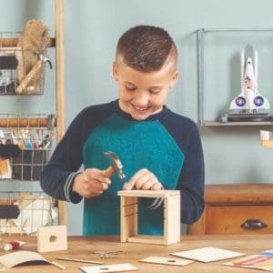 Annies young woodworkers kit club boy