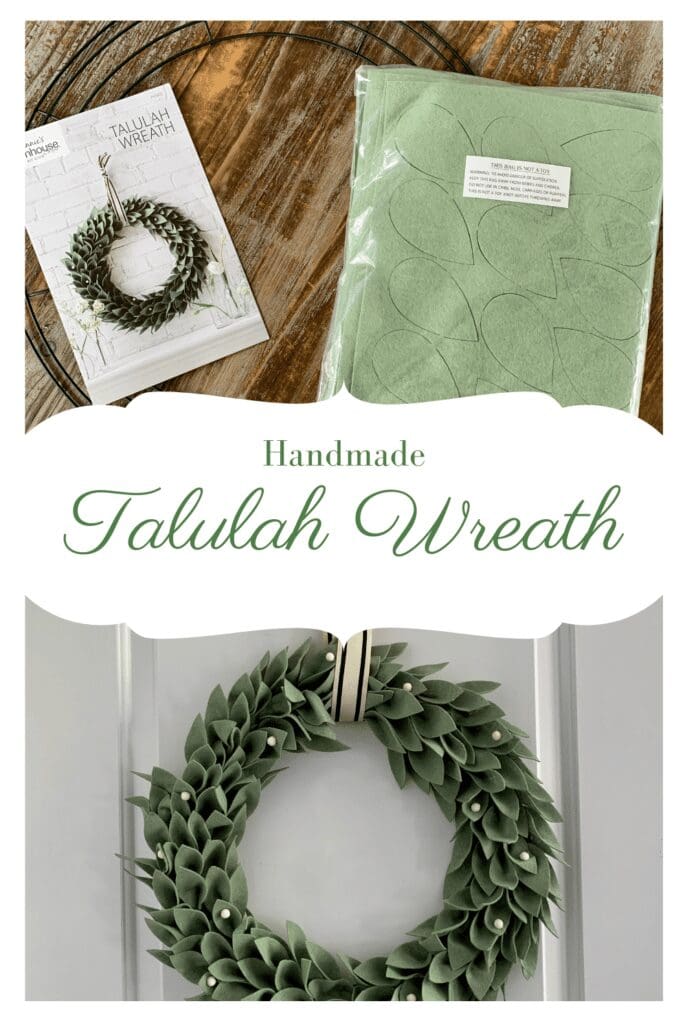handmade talulah wreath