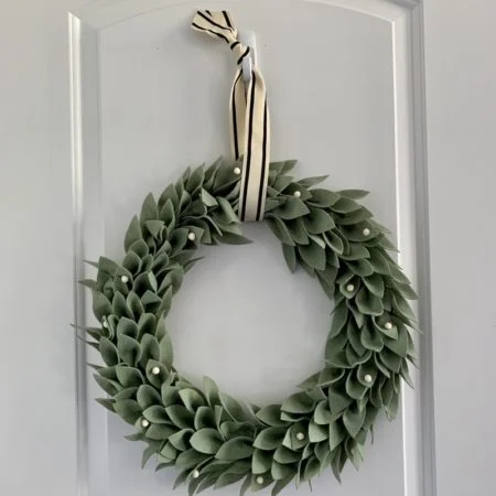 annies farmhouse kit club talulah wreath review