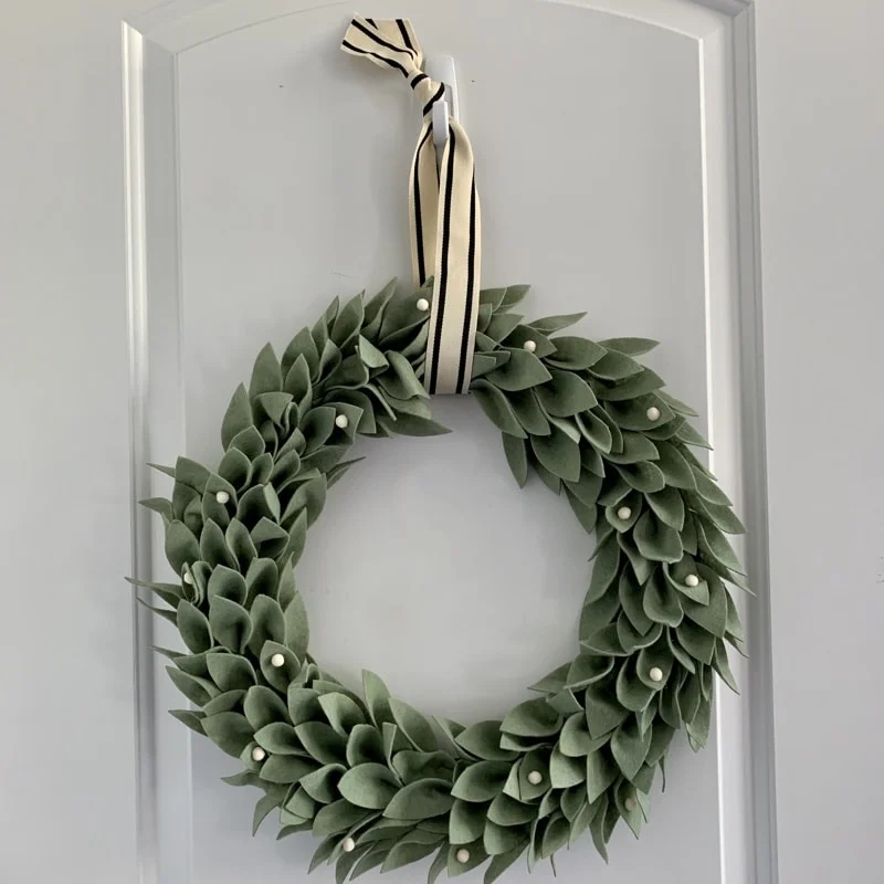 annies farmhouse kit club talulah wreath review