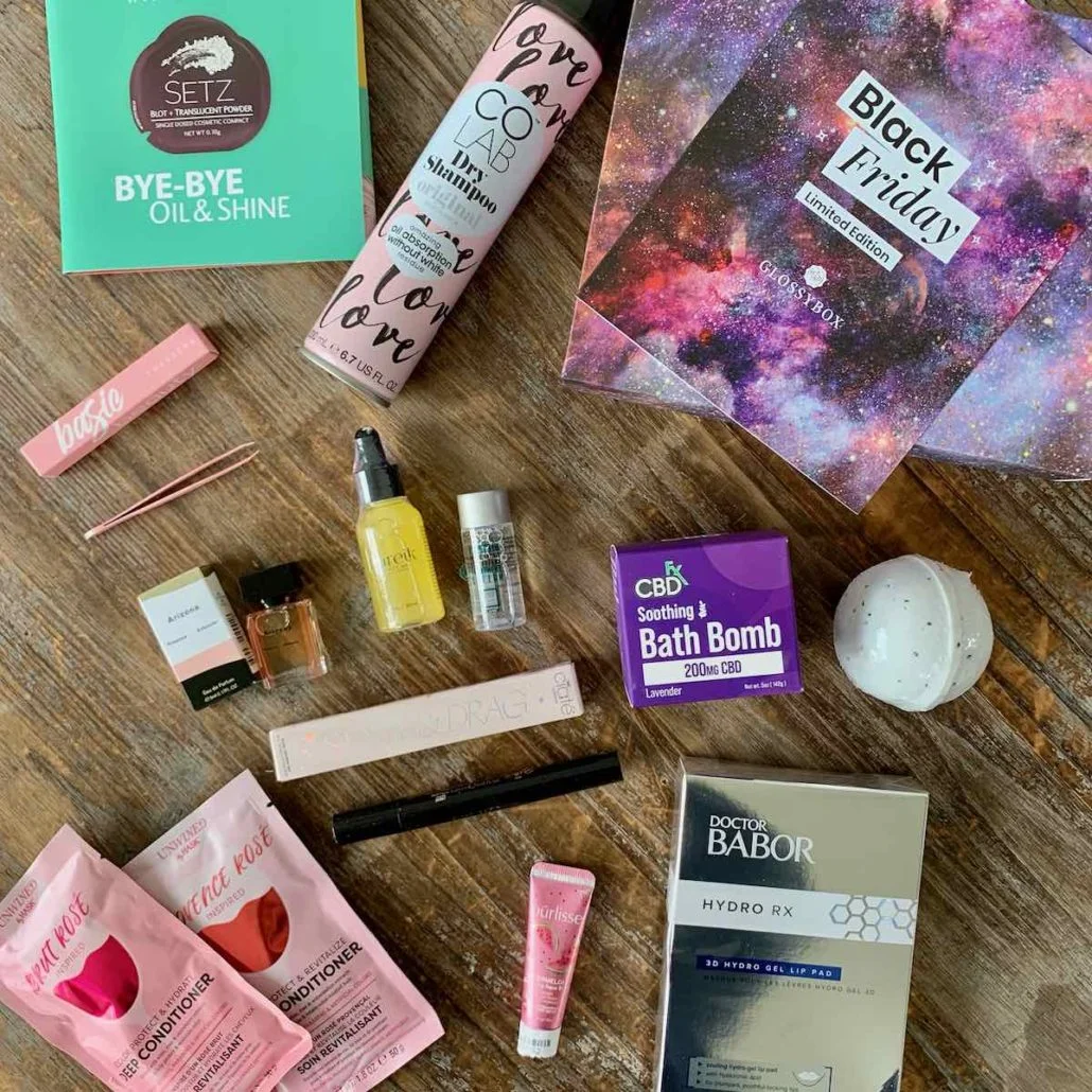 glossybox black friday limited edtion 2020 review 22