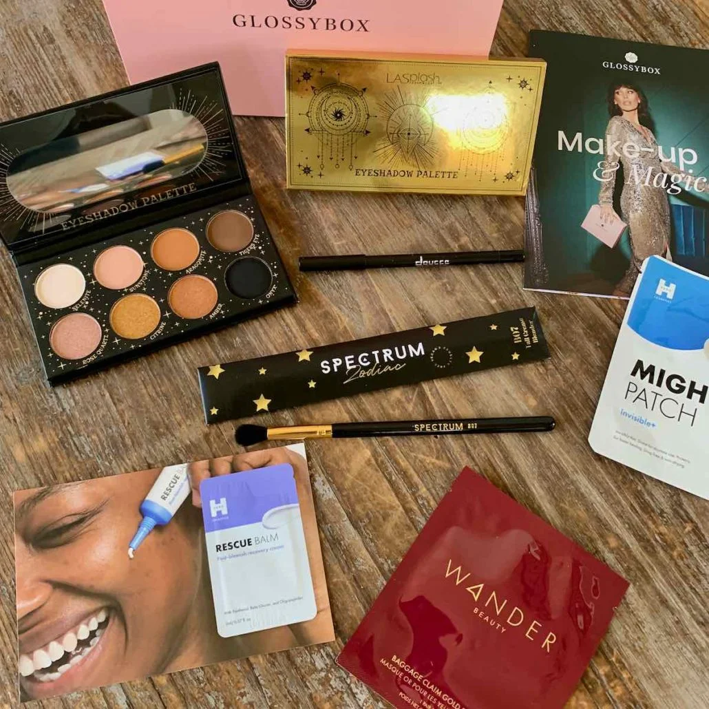 glossybox november 2020 review makeup magic 18
