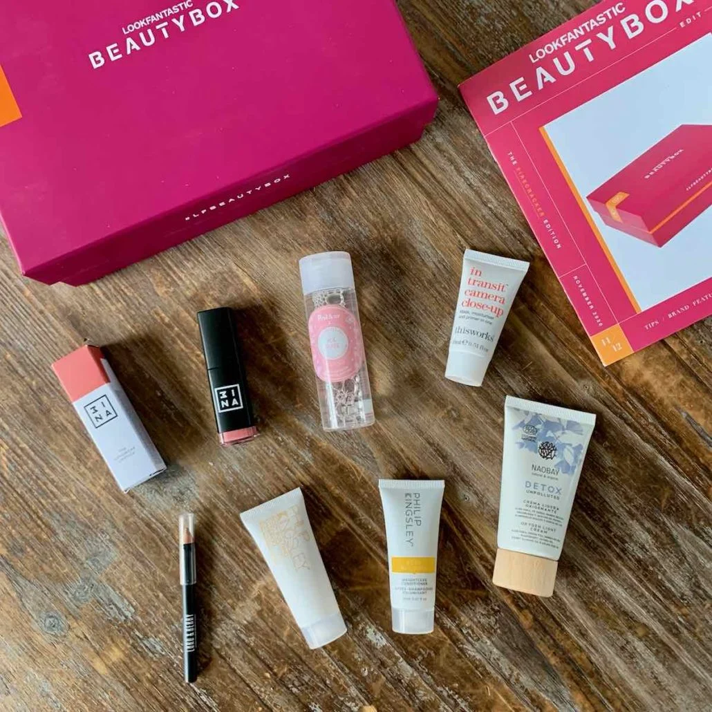 lookfantastic beauty box november 2020 review firecracker edition 13