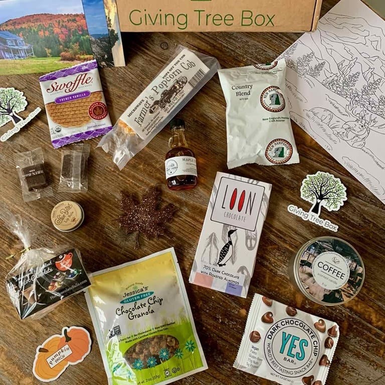 giving tree box november 2020 review seasonal fall harvest 37