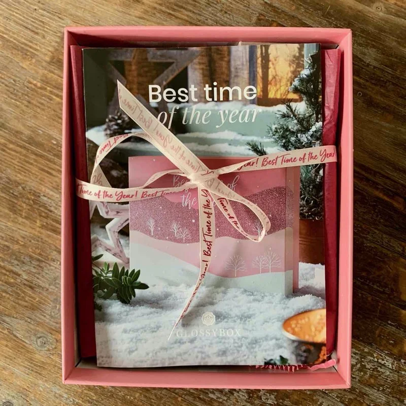 Glossybox december 2020 review best time of the year  2