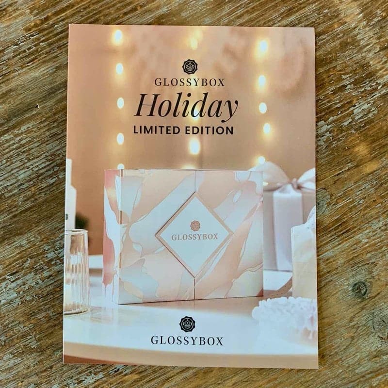 Glossybox holiday limited edition 2020 review 4