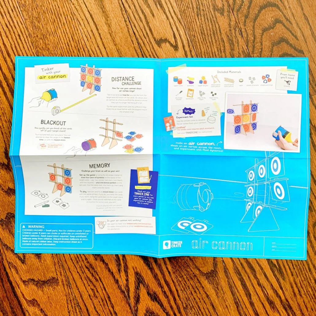tinker crate december 2020 review air cannon 5 1