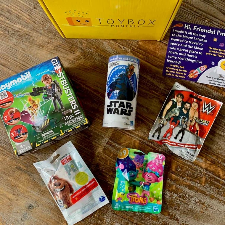 Toy Box Monthly December 2020 Review - Boy Box