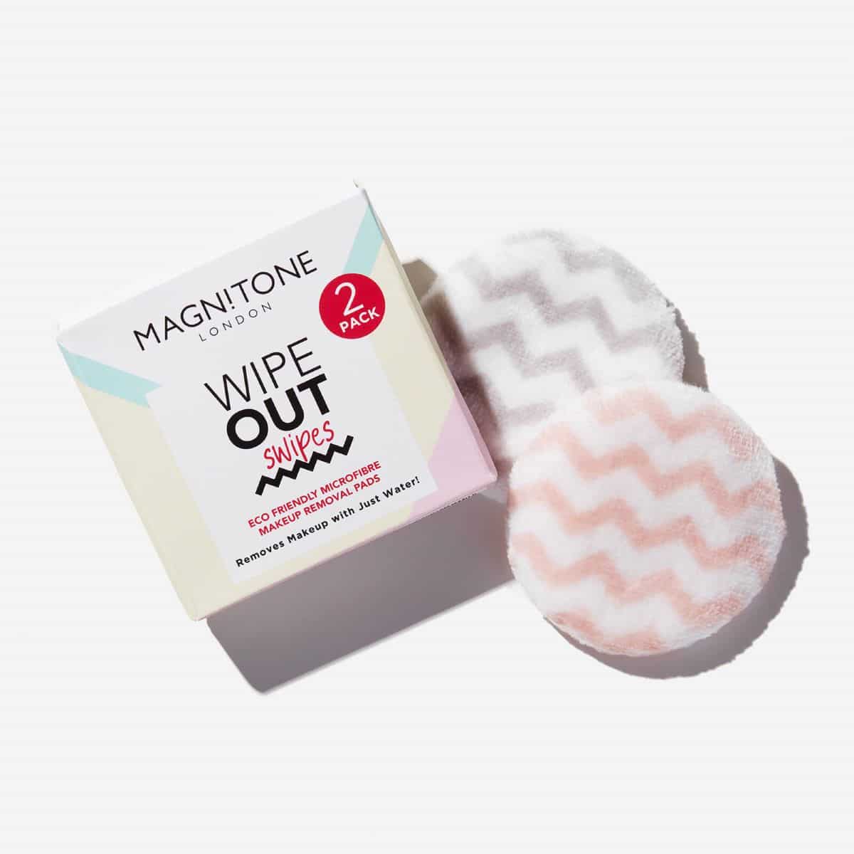 Magntone London Wipeout ‘Swipes Eco Friendly Makeup Remover Pads 2 pack