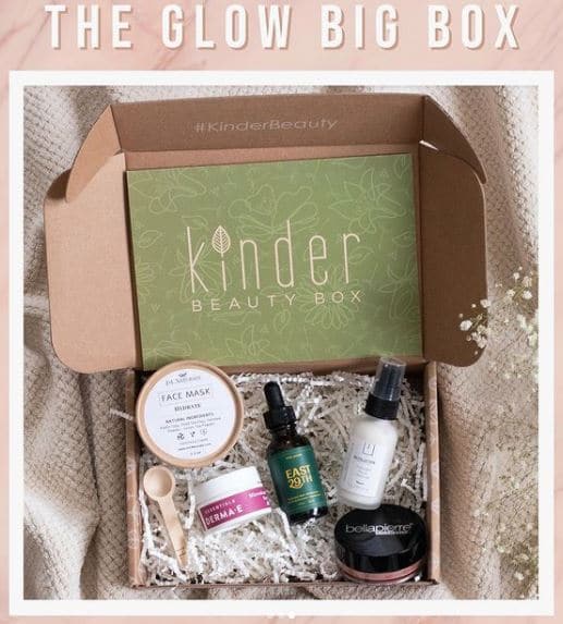 kinder beauty box march 2021 spoilers glow big box 1