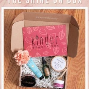 kinder beauty box march 2021 spoilers shine on box