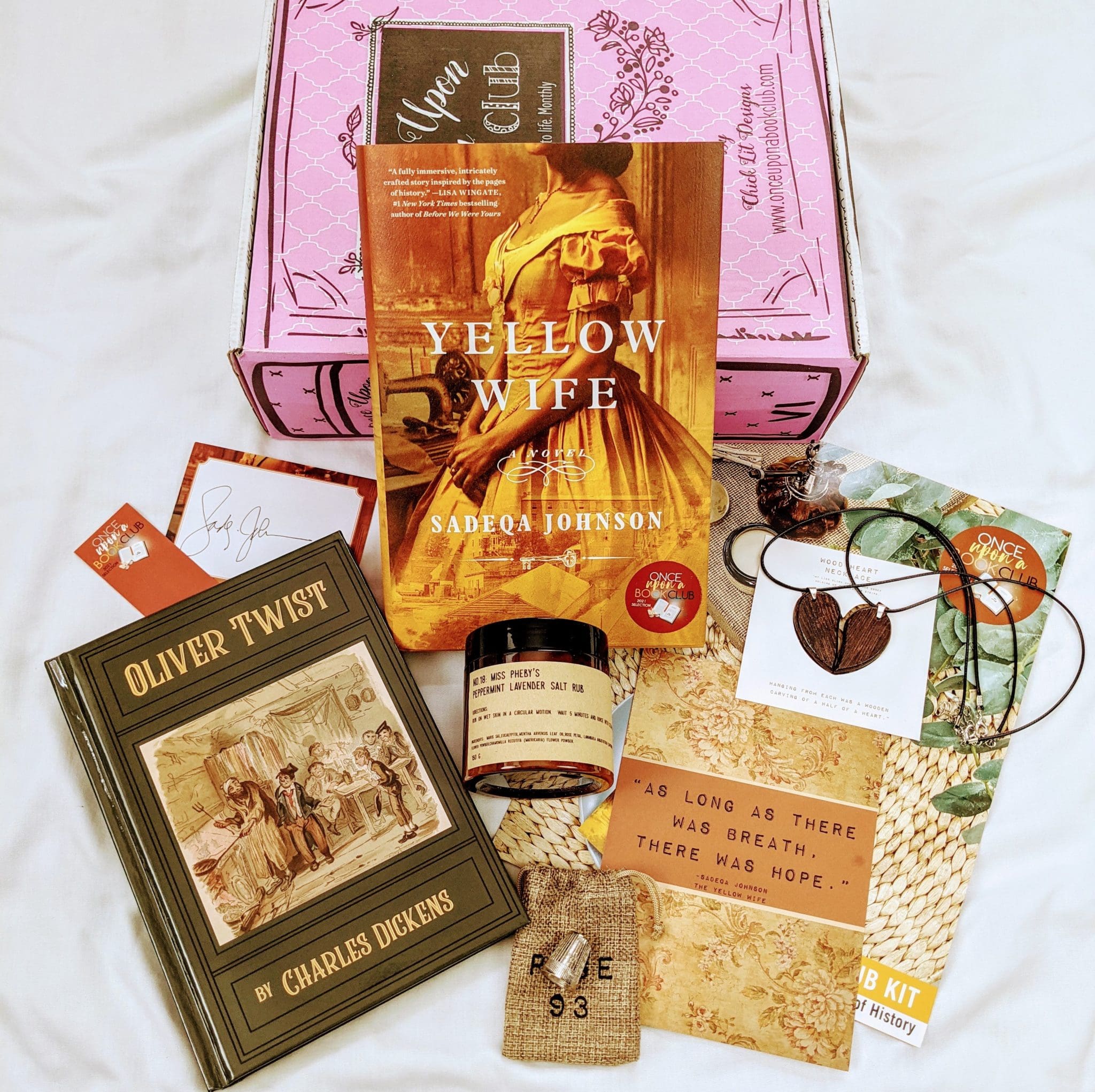 Once Upon a Book Club (Adult Edition) Subscription Box Subboxy