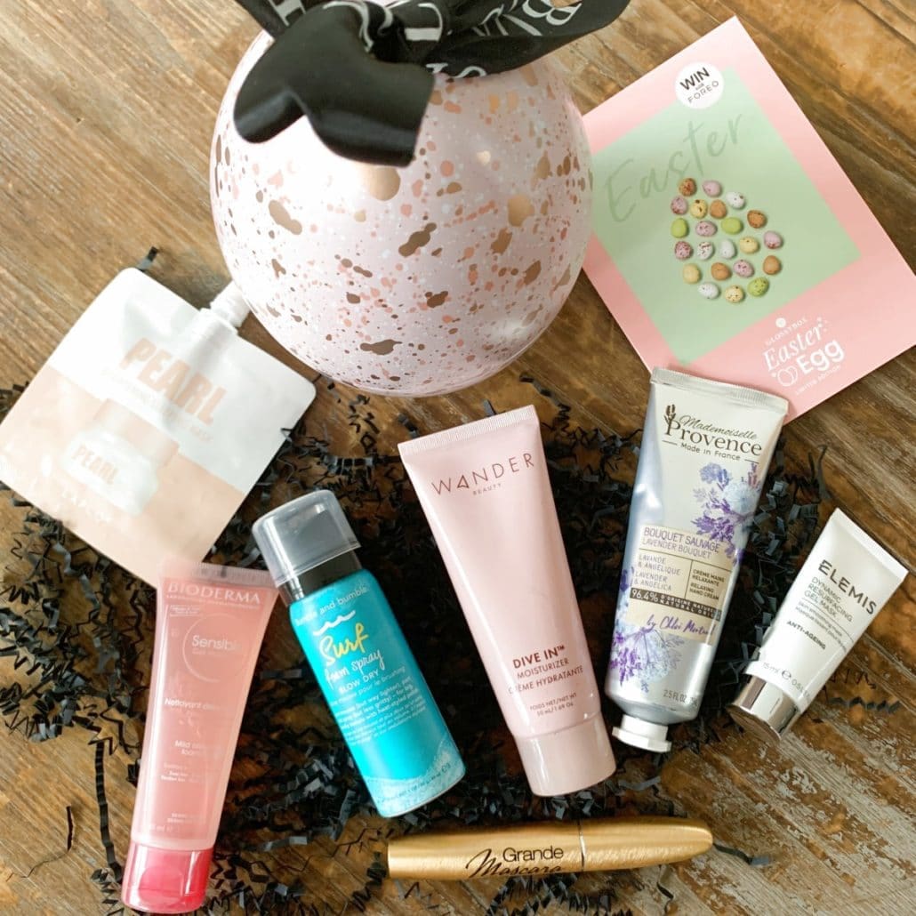 GLOSSYBOX Easter Egg 2021 Review 001