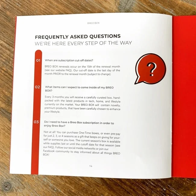 BREO BOX Winter 2020 Review   Coupon 014