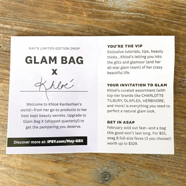 IPSY Glam Bag April 2021 Review 011