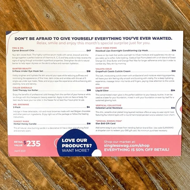 SinglesSwag April 2021 Review Coupon 023 SinglesSwag April 2021 Review Coupon 023