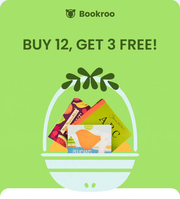 bookroo easter deal get 3 months free with a 12 month subscription