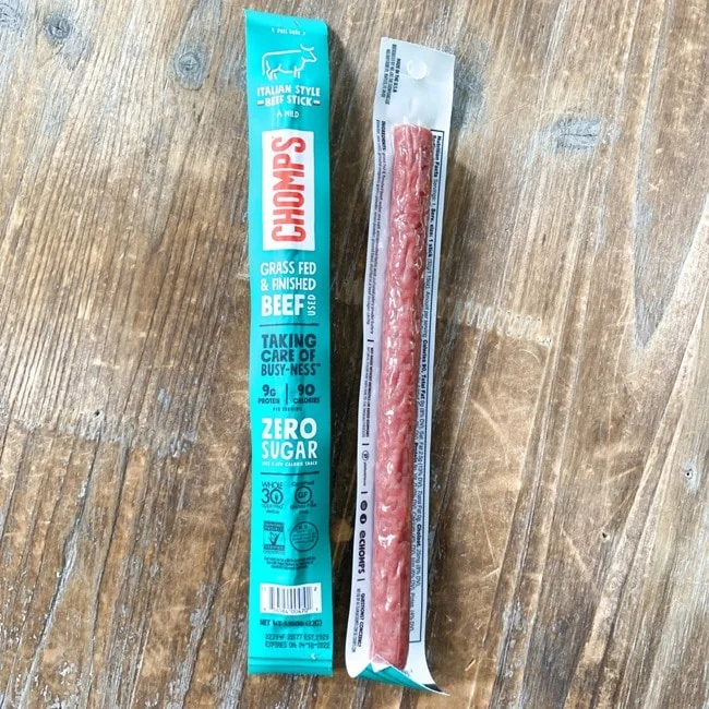 Chomps Original Beef Jerky & Trial Pack Review 011