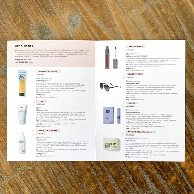 GLOSSYBOX Mother's Day 2021 Limited Edition Beauty Box Review 001 GLOSSYBOX Mother's Day 2021 Limited Edition Beauty Box Review 001