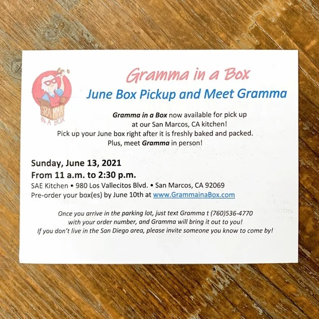 Gramma in a Box May 2021 Review Butterflies and Blossoms Edition   Coupon 015