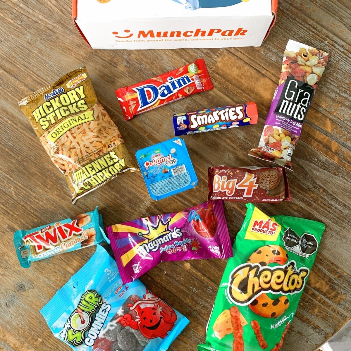 MunchPak: Popular Candy Snacks From Around The Delivered