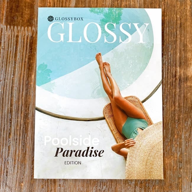 GLOSSYBOX June 2021 Review Poolside Edition   Coupon 004