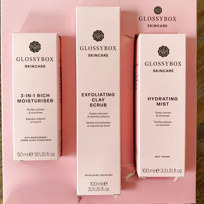 GLOSSYBOX Ready, Set, Glow Skincare Set Review 002