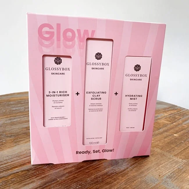 GLOSSYBOX Ready, Set, Glow Skincare Set Review 010