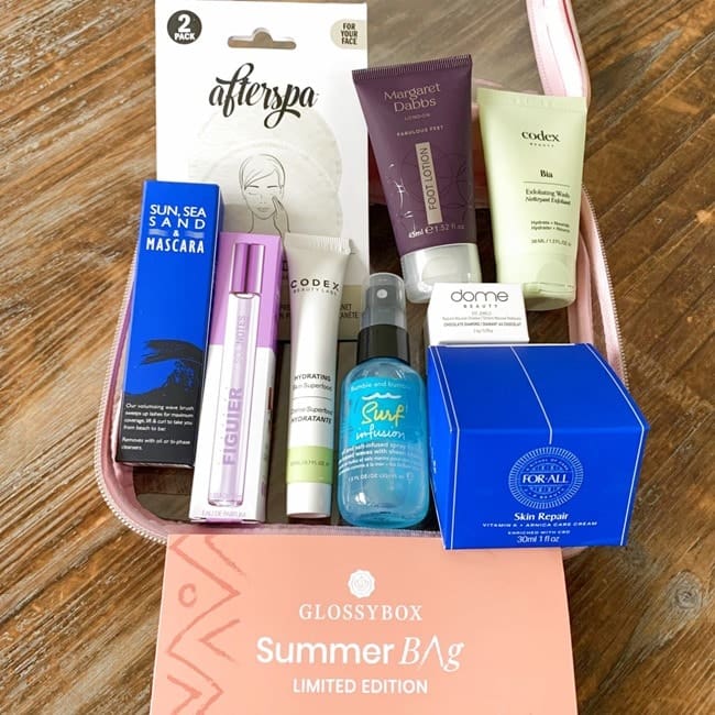 GLOSSYBOX Summer Bag 2021 Limited Edition Review 007