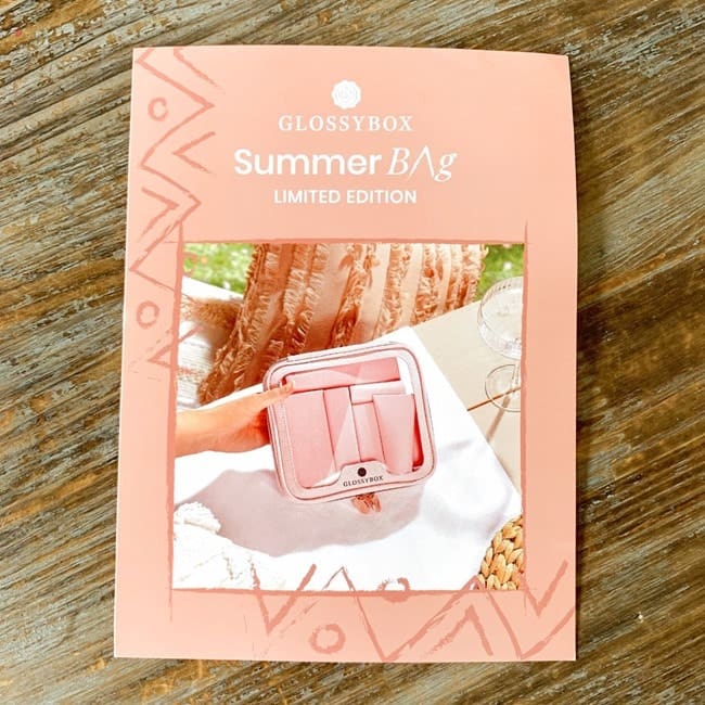 GLOSSYBOX Summer Bag 2021 Limited Edition Review 008