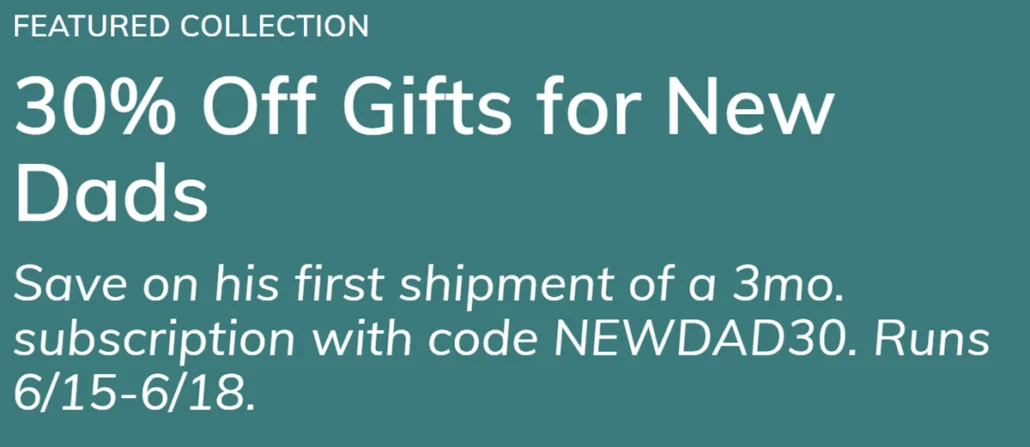 fathers day sale cratejoy