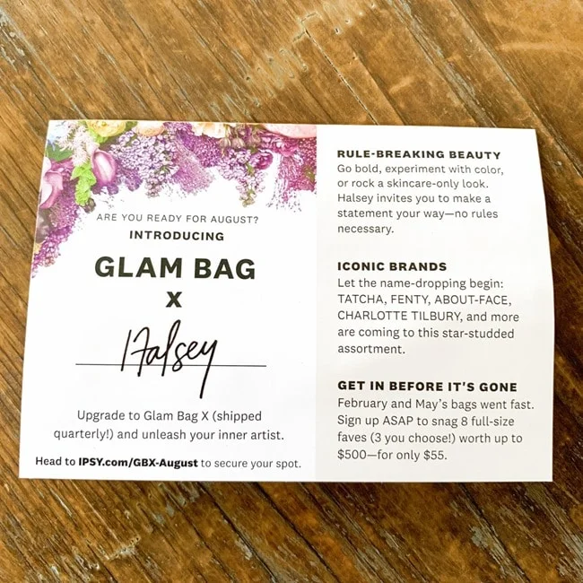IPSY Glam Bag July 2021 Review 007