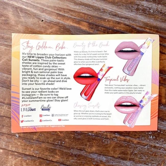 LiveGlam Lippie Club July 2021 Review 005 LiveGlam Lippie Club July 2021 Review 005