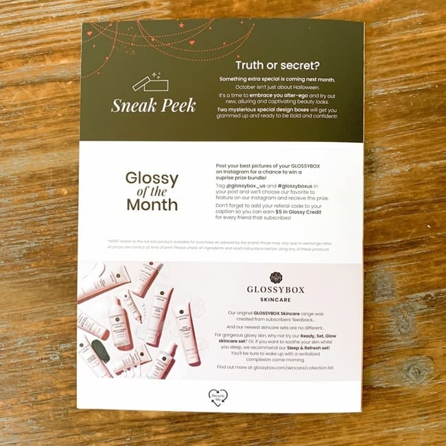 GLOSSYBOX September 2021 Review 016