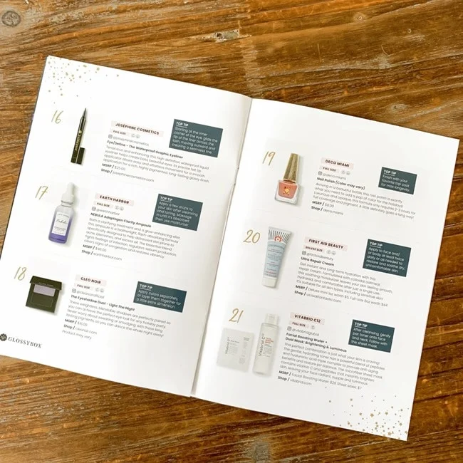 GLOSSYBOX 2021 Advent Calendar Review 030 GLOSSYBOX 2021 Advent Calendar Review 030