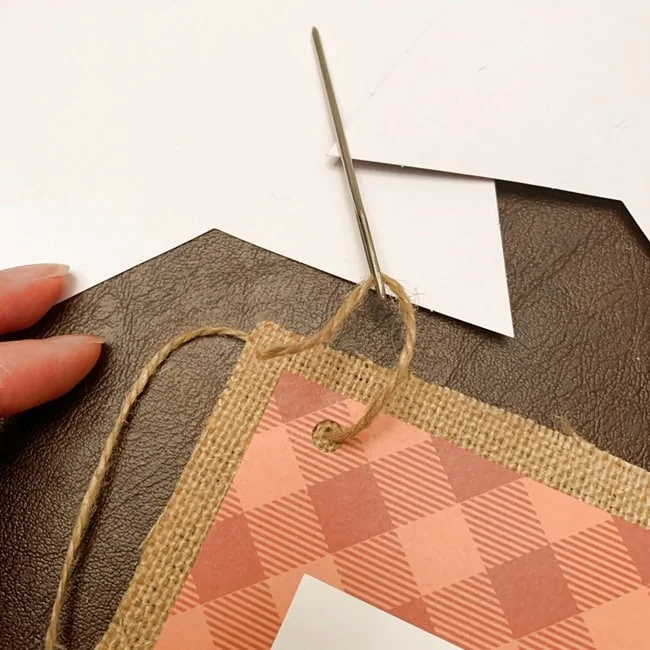 Annie's Creative Woman Kit-of-the -Month Club Reversible Holiday Banner Review 016