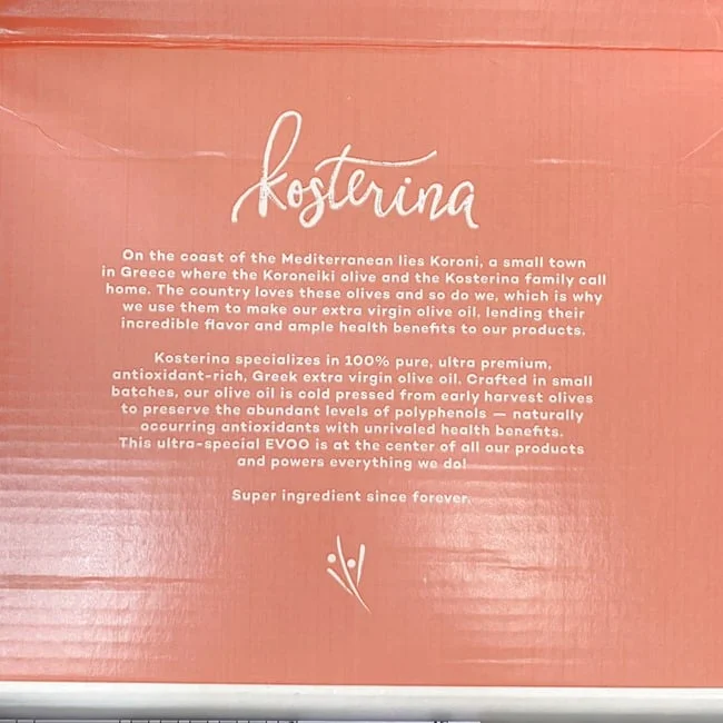 Kosterina Olive Oil Subscription Review 013 Kosterina Olive Oil Subscription Review 013