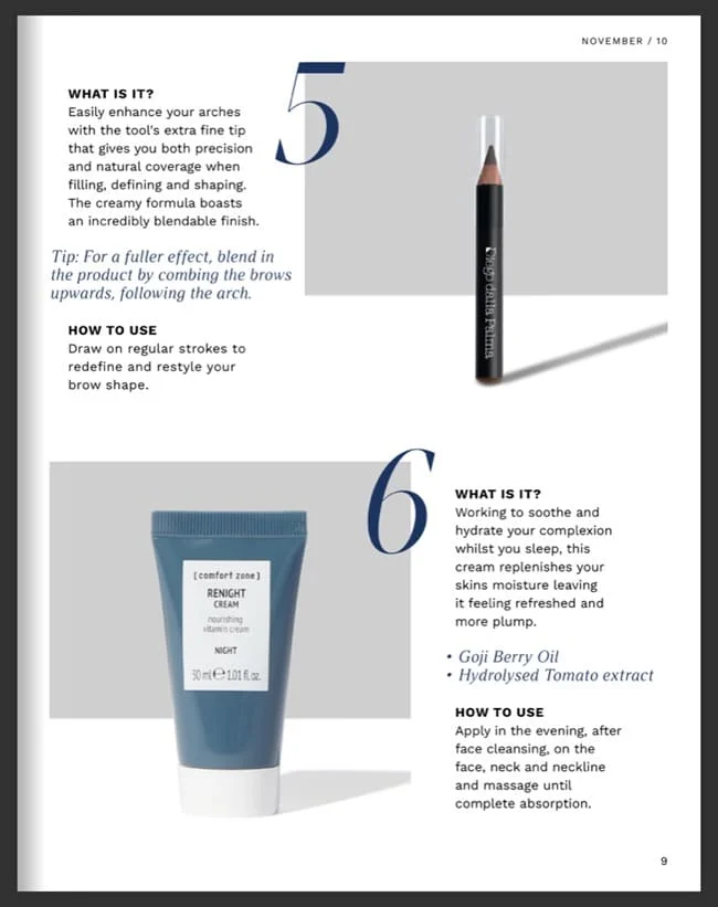 LookFantastic Beauty Box November 2021 Booklet (7)