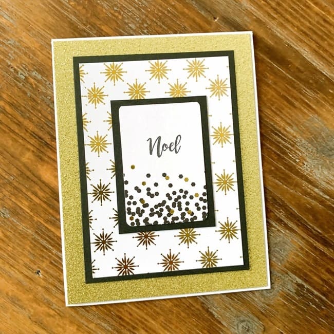 Annie's CardMaker Kit Regal Greeting Card Review 001