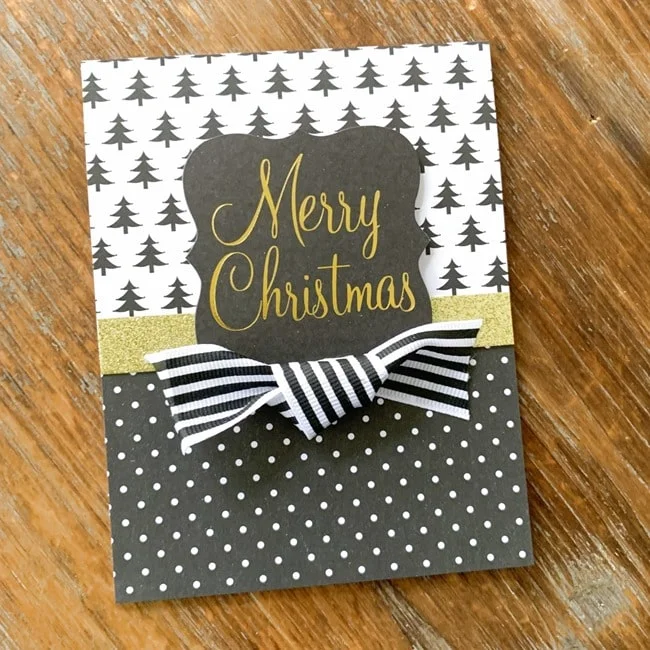 Annie's CardMaker Kit Regal Greeting Card Review 003