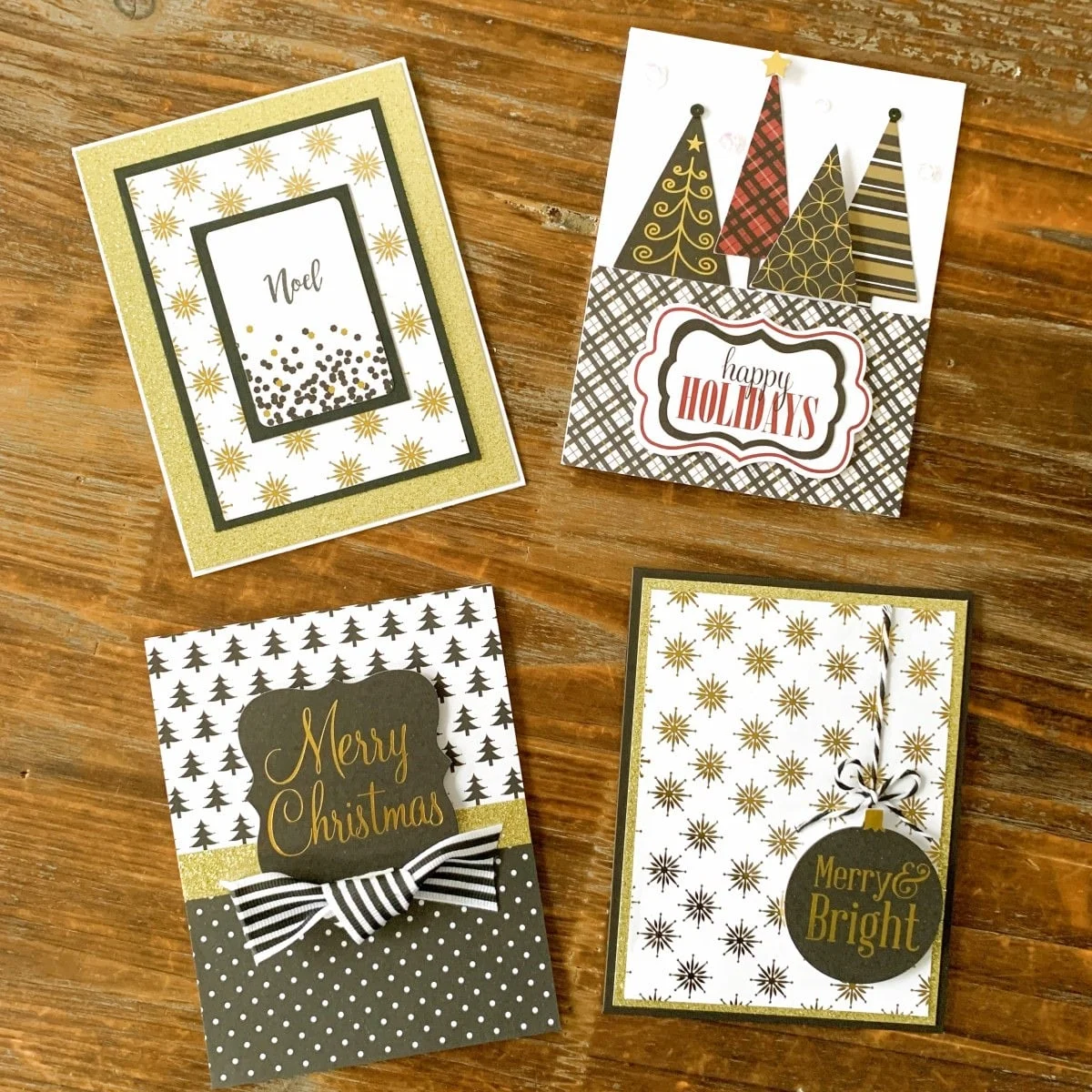Annies CardMaker Kit Regal Greeting Card Review 004