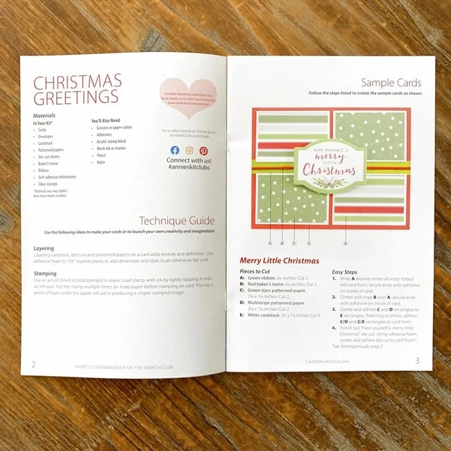 Annie's Cardmaker December 2021 Review Christmas Greetings Cards 008 Annie's Cardmaker December 2021 Review Christmas Greetings Cards 008