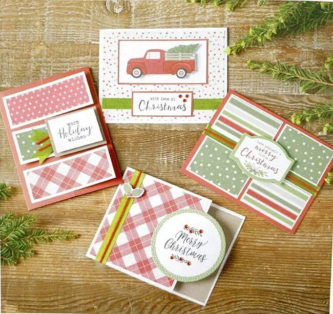 Annie's Cardmaker December 2021 Review Christmas Greetings Cards 011