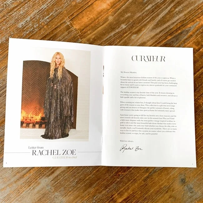 Curateur Winter  2021 Box Review   Coupon 013